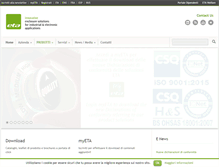 Tablet Screenshot of eta.it