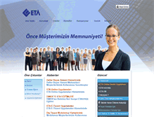 Tablet Screenshot of eta.com.tr