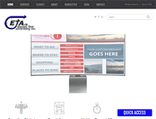 Tablet Screenshot of eta.ca