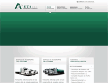 Tablet Screenshot of eta.com.pe