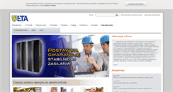 Desktop Screenshot of eta.com.pl